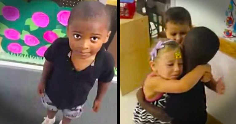 What Happened When This 5-Year-Old Opened The Door Is Amazing! Cutest. Reaction. EVER!