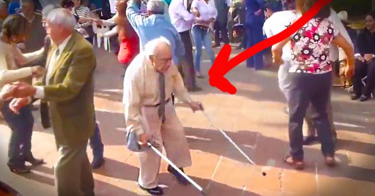 This Dancing Grandpa Just Became My New Hero. And He Did It In 8 Seconds Flat!