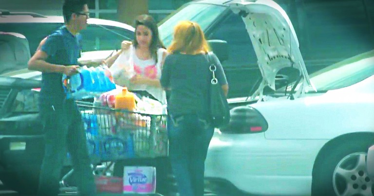 This Guy Just Spent His Birthday In A Grocery Store Parking Lot. Why You See Why You'll Be Amazed!