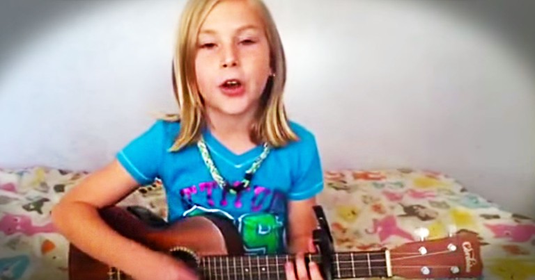 I Just Can't Get Over This Talented Little Girl's Amazing Voice. And She's Singing To JESUS - Wow!
