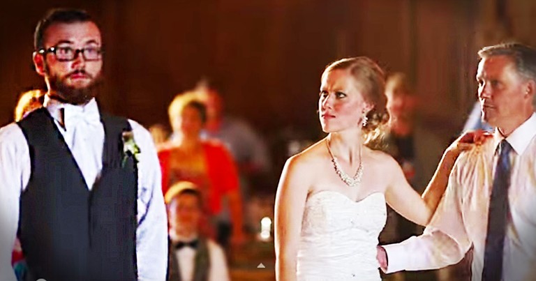 25 Seconds In This Wedding Dance Went From 'Aww' To AWESOME! And You Don't Want To Miss It.