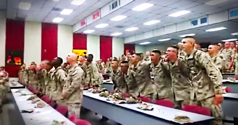 Marines Praise The lord With 'Days Of Elijah'