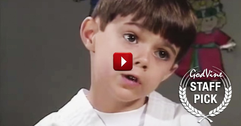 This Precious Little Boy Is About To Explain Why God Created Grandmothers. And It's The BEST!