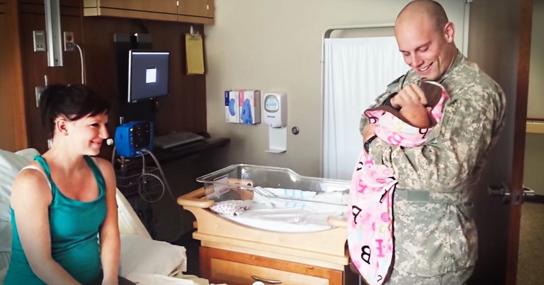 This Soldier Just Met His Daughter For The Very First Time. And My Heart Can Barely Handle It!