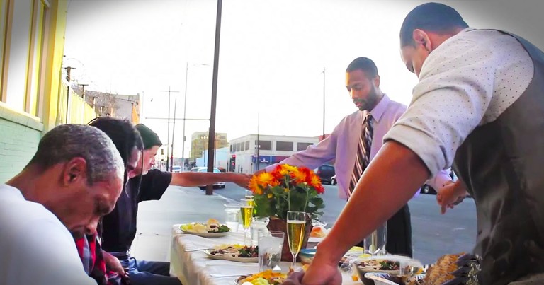 These Guys Realized EVERYONE Needs Thanksgiving. How They Did It For The Homeless Had ME In Tears!