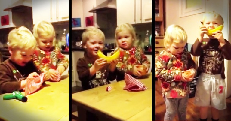 Dad Gives His Kids Fake 'Gifts' But Gets A REAL Heartwarming Surprise!