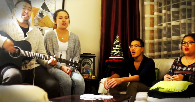 Family Sings 'Lord I Need You' As A Birthday Gift To Their Grandmother
