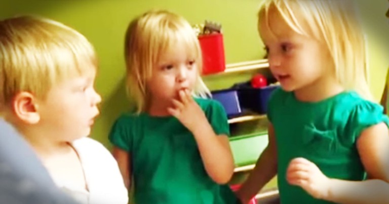 Kids Adorable Argument Over The Weather--Awww!