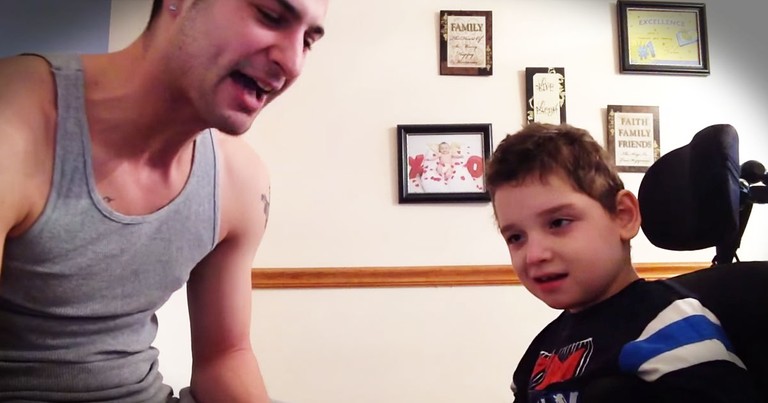 Dad Transforms Son With Special Needs With THIS! Wow.