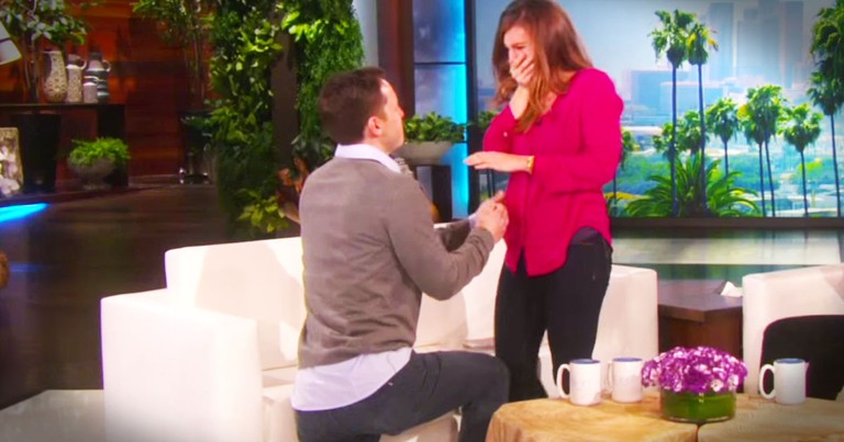 What Happened During This Interview Will Sweep You Off Your Feet--Aww!  