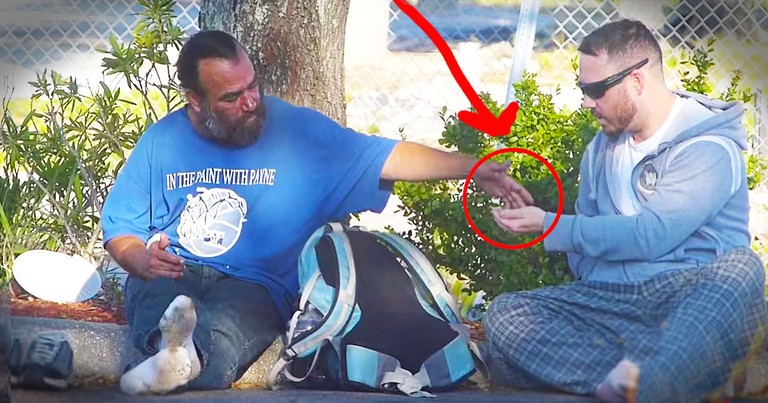 Man Rewards Kind Homeless People With AWESOME Surprise!