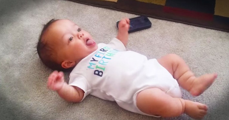 This Baby Has Some Serious Dance Moves--LOL!