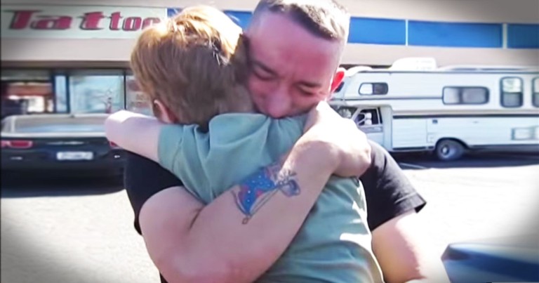 8-Year-Old Sister Gives Marine A Tearful Surprise!