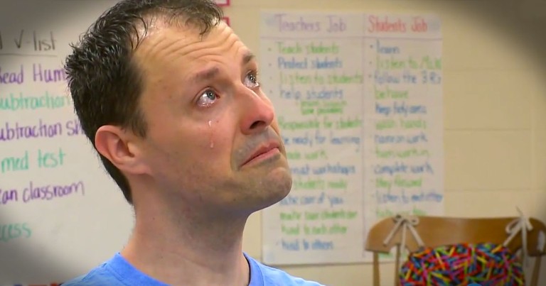 He's Got One Final Lesson For His Students--And It'll Bring Tears!