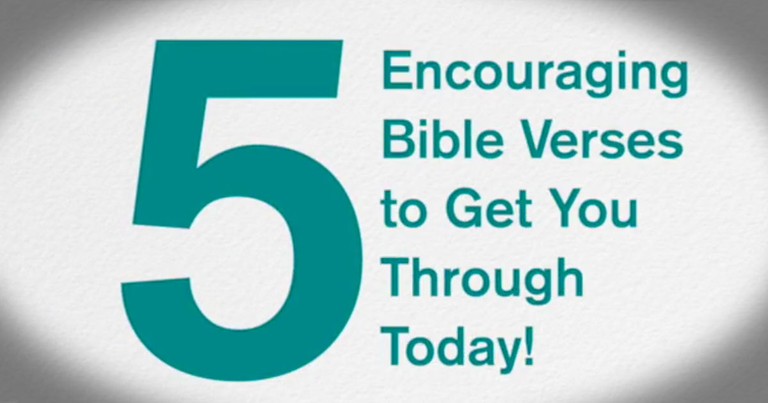 When Life Seems Like Too Much To Take, Here Are 5 Bible Verses You Must Read.