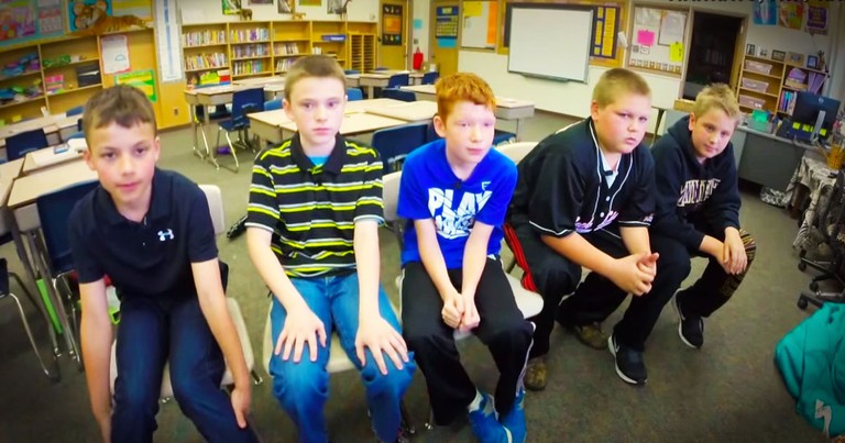 Boys' reaction to bullying will melt your heart