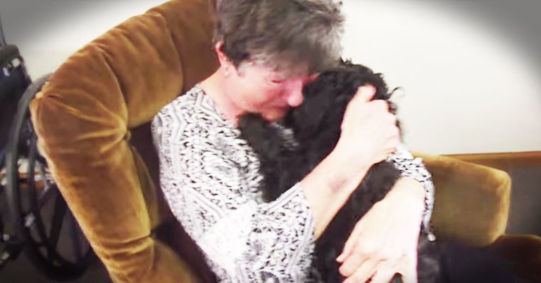 Her Family Gave Her The BEST Surprise--A Reunion With Her Beloved Dog!