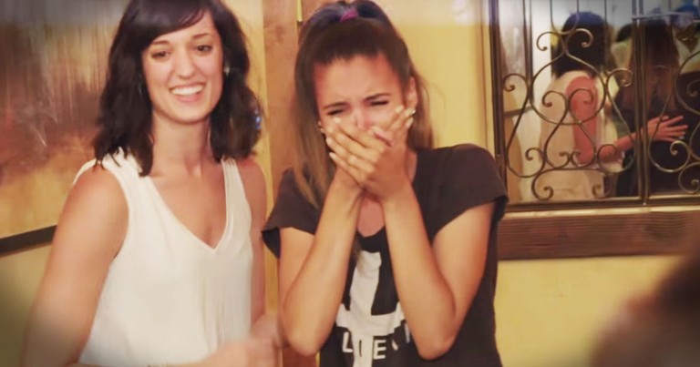 She Thought Her Dad Was Too Ill To Come To Her Wedding--TEARS!