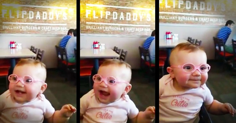 Baby Girl Is Filled With JOY When She Sees Her Parents For The First Time!