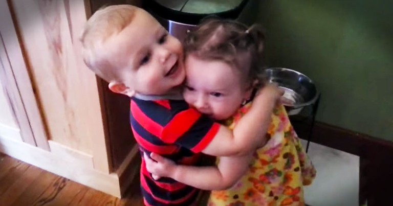 They Told Him To Hug Her And What Happened Next - Priceless! 
