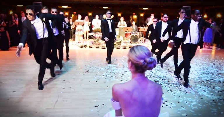 These Groomsmen Take The Cake With This EPIC Dance Surprise