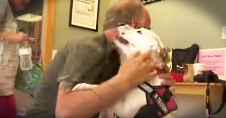 This Veteran's Thought All Was Lost Until He Was Reunited With HIs BFF!