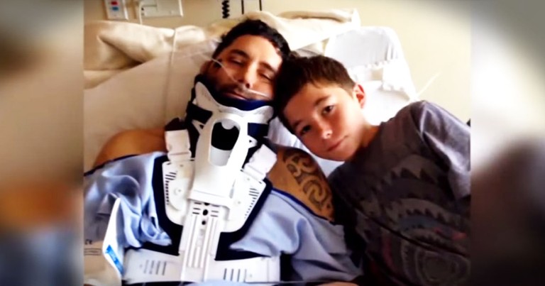 Teen Son Saves Dad's Life After Tragic Accident