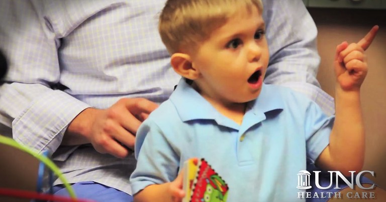Deaf Child Hears His Dad for the First Time and Has Heartwarming Reaction