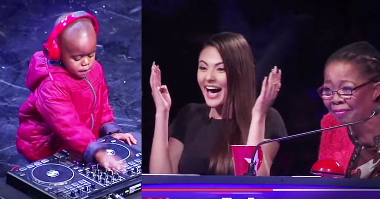 This 3-Year-Old's Golden Buzzer Audition Had The Audience On Their Feet!