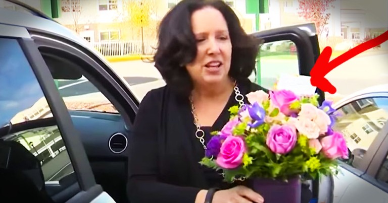 She Got Flowers Instead Of A Speeding Ticket And The Reason WHY Is Touching!