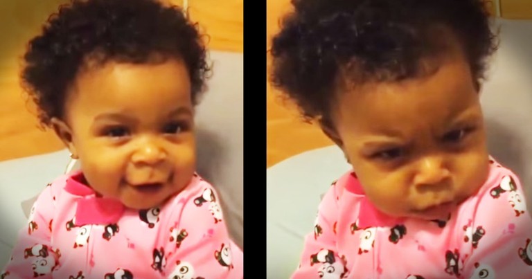 Baby's 'Mean Face' Will Crack you Up
