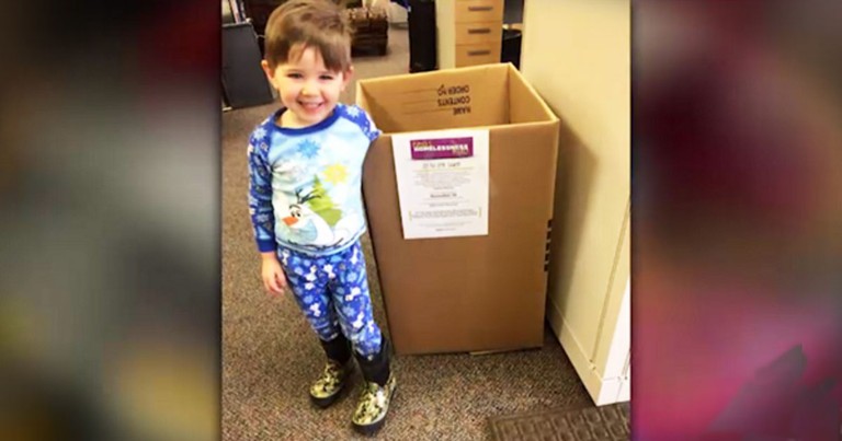3-year-old Is Helping The Homeless In The Sweetest Way