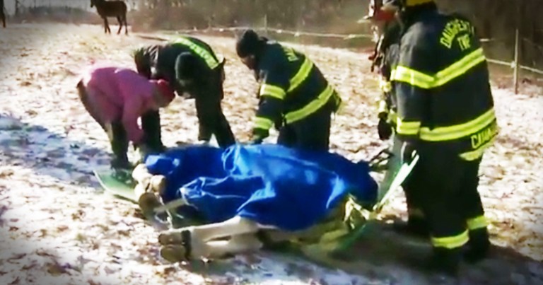 Horse's Dramatic Ice Rescue Is True Kindness
