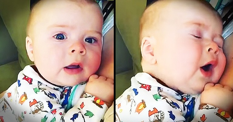 Baby's Precious Sneeze Will Make Your Day