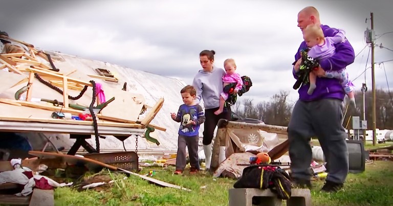 Family Miraculously Survives House Being Picked Up By Tornado
