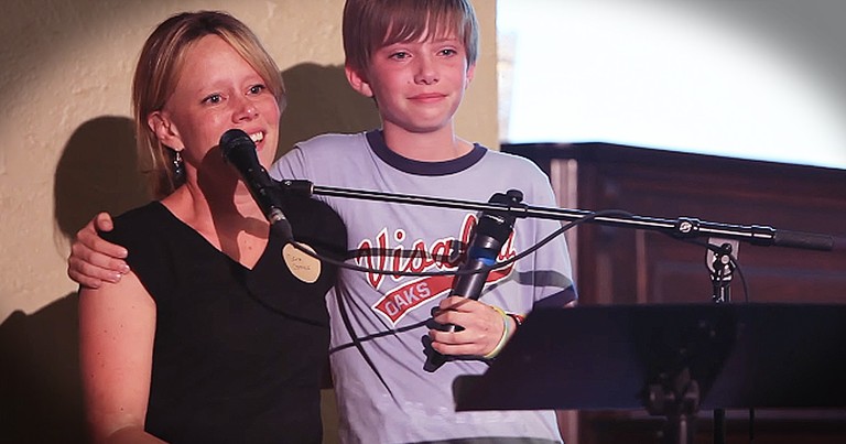 Tearful Mother-Son Duet Will Move You