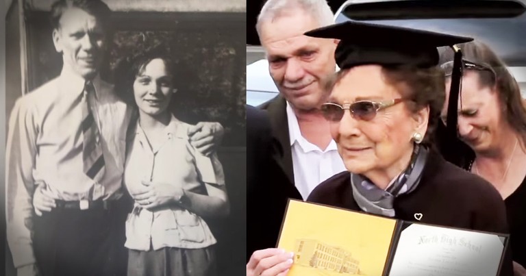 Great Grandma Gets Her High School Diploma On Her 93rd Birthday