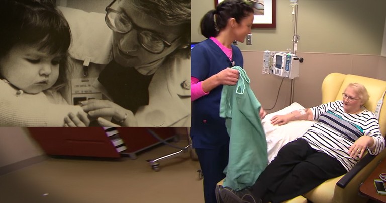 Retired Nurse Is Treated By The Little Girl She Saved 28 Years Ago