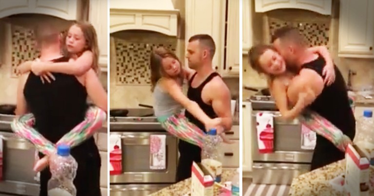 This Father-Daughter Kitchen Dance Is Precious