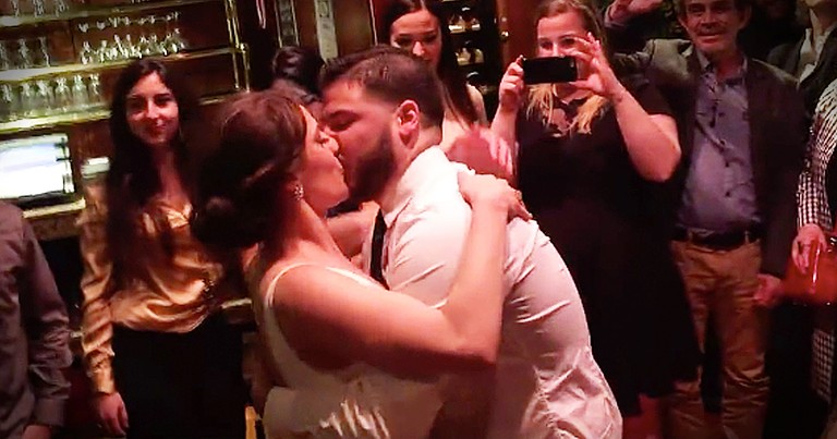Bride And Groom's Surprise From A Choir Will Move You