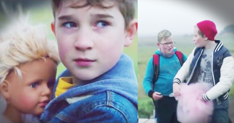 Little Boy Faces Bullies At The Bus For His Little Sister