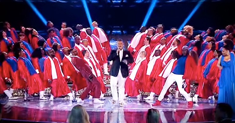 Gospel Choir's Upbeat Performance Will Leave You Clapping