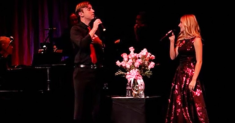 Jackie Evancho And Peter Hollens Sing Beautiful Duet