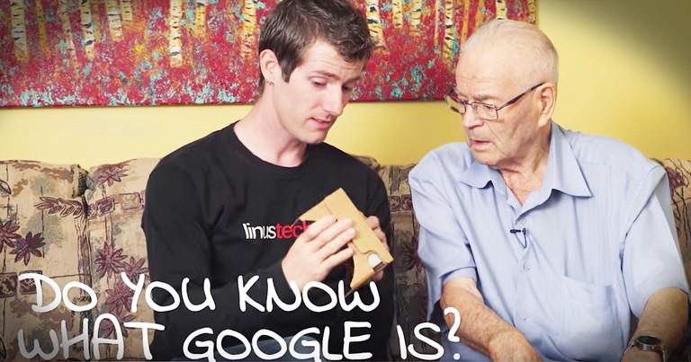91-Year-Old Is Learning New Things With His Grandson And It's Precious