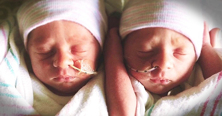 Family's 'Thank You' To The Man Who Saved Their Twins Is Touching