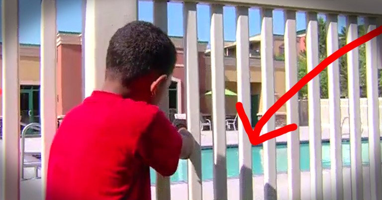 Quick-Thinking 7-Year-Old Jumps In Pool To Save Toddler From Drowning