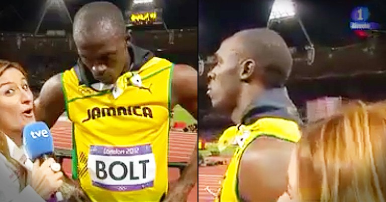 Jamaican Olympic Runner Cuts Interview Short To Honor US National Anthem