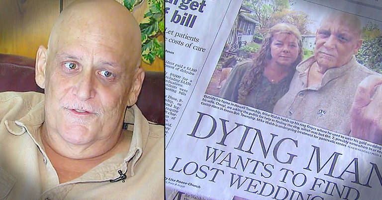 Good Samaritan Reunites Man With Cancer With His Lost Wedding Ring
