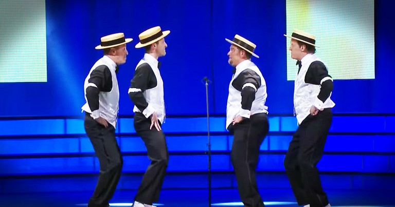 Barbershop Quartet Sings Us Through The Hilarious Evolution Of Dance