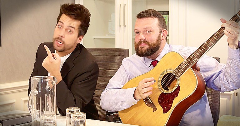 Christian Comedian John Crist Hilariously Imagines How Worship Music Gets Made